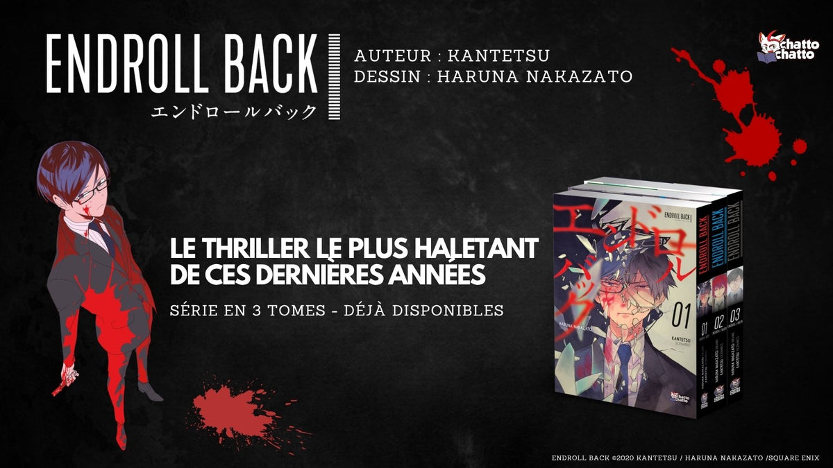 Endroll Back – série en 3 tomes